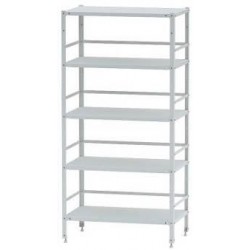 Стеллаж лабораторный с ограничителями СТ-13