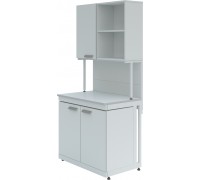 Стол лабораторный с шкафом-надстройкой ЛК-900 СН