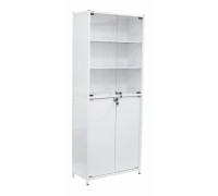 Шкаф металлический медицинский двухстворчатый