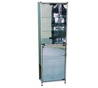 Шкаф медицинский из нержавеющей стали одностворчатый