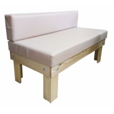 Банкетка со спинкой Э-106-БС из дерева