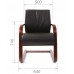Кресло посетителя CHAIRMAN-445-WD